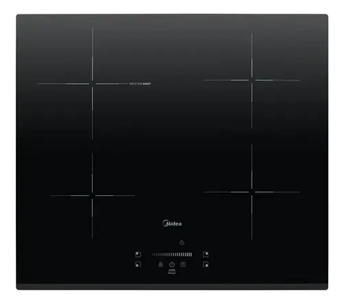 Cooktop 4 Bocas De Indução Even Pro Midea Cor Preto