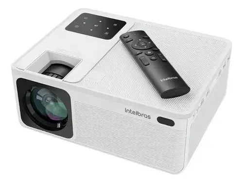 Projetor PFL5211 Full HD 5200lm Branco Intelbras 127/220V