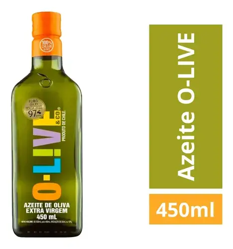 Azeite De Oliva Extra Virgem O-live 450ml
