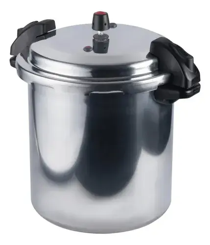 Panela De Pressão Industrial Profissional Cozinha 24L Alumínio Reforçada