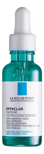 Sérum Ultra Concentrado La Roche Posay Effaclar noite para pele grasa de 30mL 30g 30 màs anos