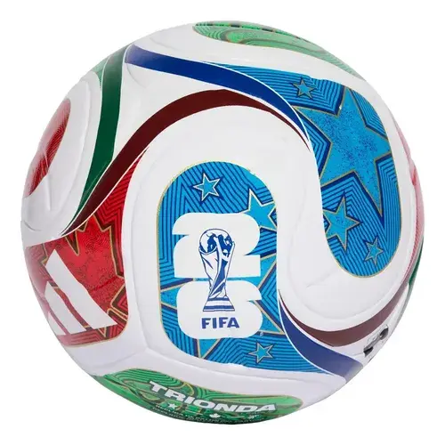 Bola multicolorida multicolorida da Copa do Mundo de Futebol Adidas 26 Trionda League Jd8030 Mult