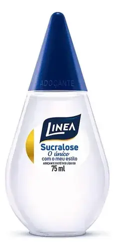 Adoçante Líquido Sucralose Zero Calorias 75ml Linea