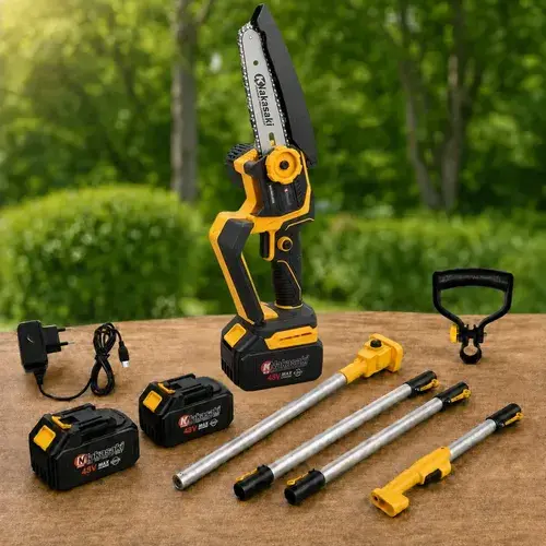 Motosserra Elétrica Knakasaki 48v 1000w Com Extensor 3m