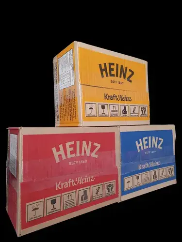 Heinz Sache Catchup Maionese Mostarda Combo Kit