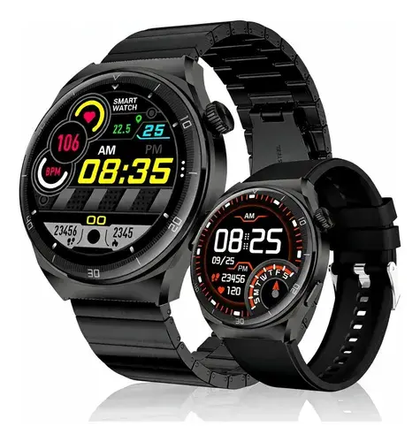 Relógio Inteligente Smartwatch Aurafit Am05 Tela Amoled 1.43