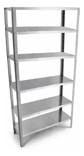 Estante Prateleira Multiuso Aço Galvanizado 180x60x28cm