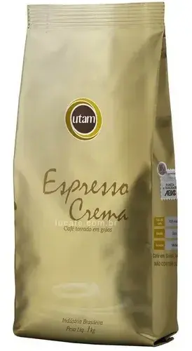 Café Em Grãos Utam Espresso Crema 1kg