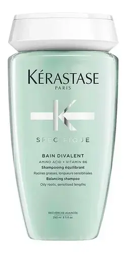 Shampoo Kérastase Specifique Bain Divalent, Para Raízes Oleosas e Cabelos Sensibilizados 250ml