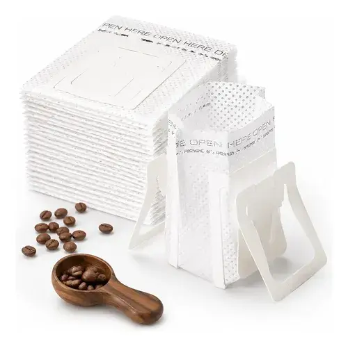 Coador De Café Filtro Dose Única Individual Descartável 50