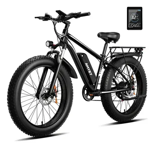 Bicicleta Elétrica Eb26 1000w 48v 15ah Aro 26 Fat Tire