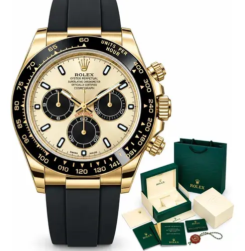 Relógio Rolex Daytona Automático Borracha Base Eta 3035