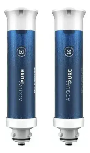 Kit 2 Filtro Refil Purificador Acqua Pure Electrolux Pe15x Cor Branco