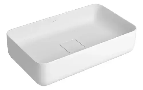 Cuba Apoio Retangular Deca Slim 50x29,5 Branco Pia L1305017