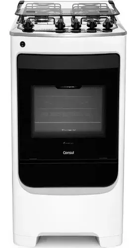 Fogão 4 Bocas CFO4NAB Branco com Acendimento Automático Bivolt Consul