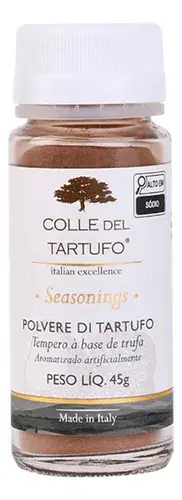 Trufa Negra Em Pó Colle Del Tartufo 45g Unidade Frasco
