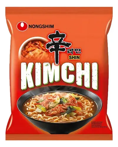 Macarrão Instantâneo Kimchi Lámen Nong Shim Pacote 110g
