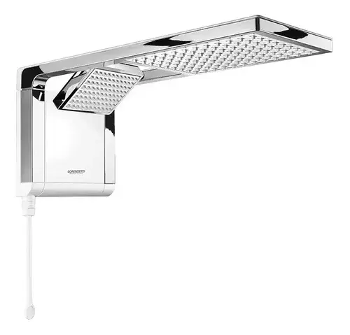 Chuveiro Lorenzetti 7800W Eletronico Acqua Duo Ultra Branco e Cromado