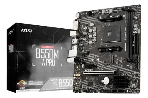 Placa-mãe Am4 Msi B550m A Pro Msi