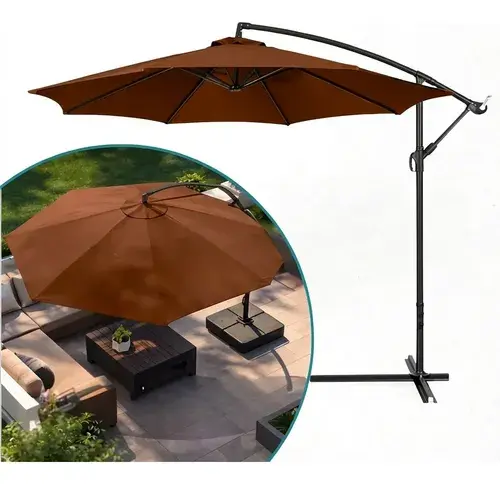Ombrelone Guarda Sol Praia Jardim Piscina 3m Ornament Ojo-3