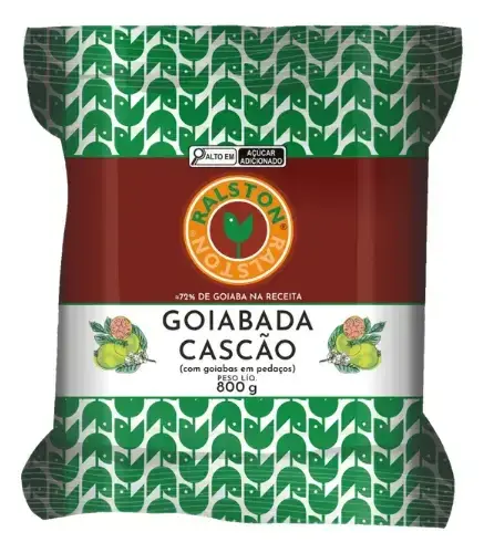 Goiabada Cascão Em Barra 800g Ralston