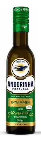 Azeite de Oliva Extra Virgem Vidro Andorinha 500ml