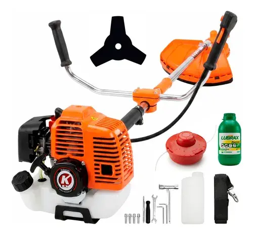 Roçadeira Nakasaki Lateral 2t 75cc 3hp Profissional Gasolina