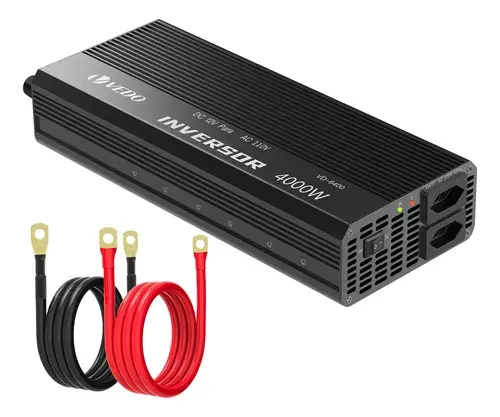 Vedo Inversor De Tensão VD-6400 12V 4000W Pico 8000W Onda Modificada
