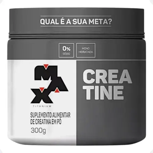 Creatina Monohidratada Pura 300g Suplemento Alimentar Sem Sabor