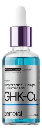 Sérum Ghk-cu + Colágeno Bioestimulação Facial Zencial 30ml
