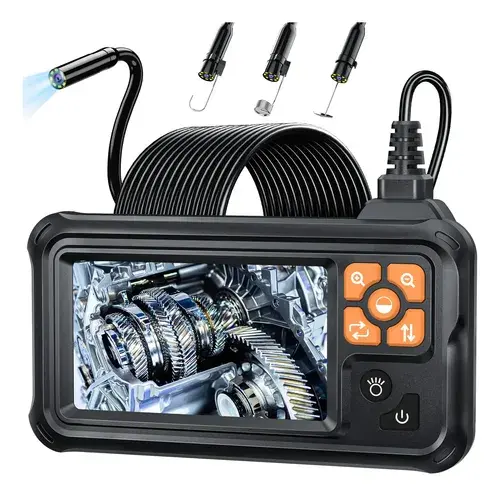 Câmera De Endoscopio Boroscopio Industrial Automotivo 5m