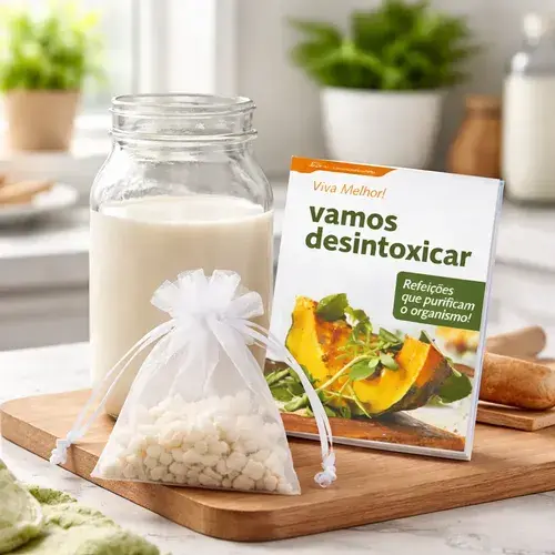 Kefir De Leite C/ Manual C/ Brinde Livro Vamos Desintoxicar