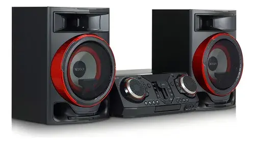 Mini System LG XBOOM - 2350W RMS, Graves Potentes, Karaokê, DJ Set e Party Speaker - CL87