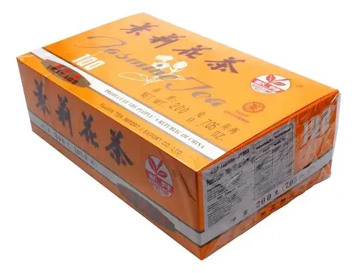 Chá De Flor Jasmin Jasmine Tea Fujian - 100 Sachês 2g 200g