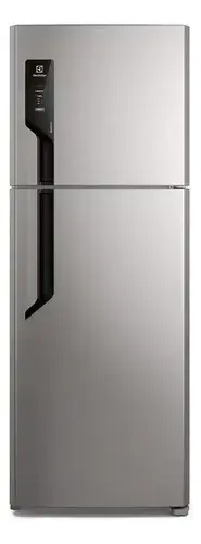 Geladeira Electrolux Frost Free com AutoSense 480L Efficient Duplex Cor Inox Look TF71S