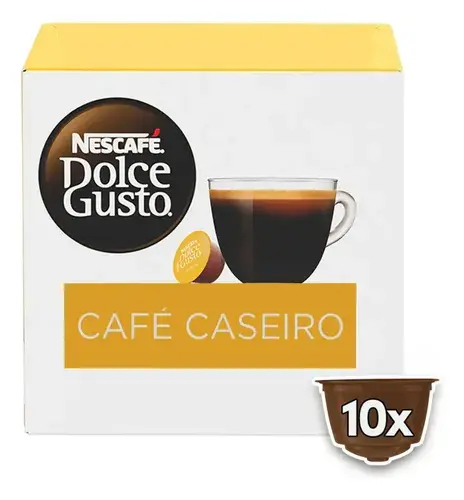 Cápsula Nescafé Dolce Gusto Café Caseiro 10unid