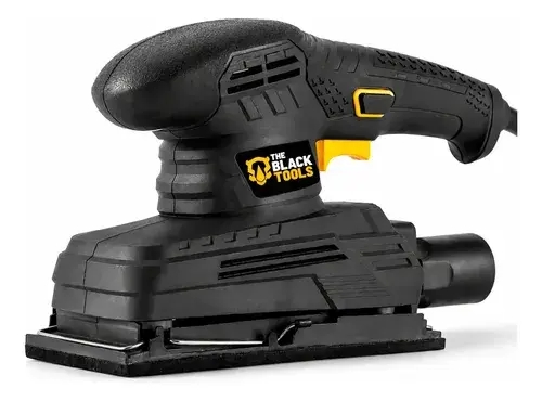 Lixadeira Orbital Lixa Elétrica 1/3" Pol 10000 Rpm 150w Cor Preto The Black Tools 127v 60hz The Black Tools