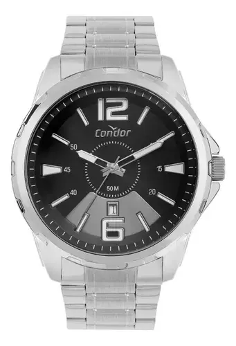 Kit Condor Masculino Speed Co2115mxi/k4p Prata Preto