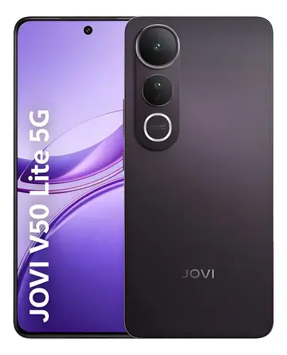 Smartphone Jovi V50 Lite 5G 256GB 8GB RAM Câmera 50MP Amoled 6.77" 6500mah 90W Android 15 - Preto Eclipse