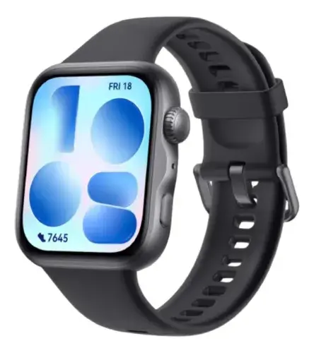Smartwatch HUAWEI WATCH FIT 5 AMOLED de 182" Design Leve Mini Treino Bateria com Até 10 Dias 64GB Gerenciamento Avançado da Saúde Monitor do Sono SpO2 GPS Compatível com iOS e Android Preto
