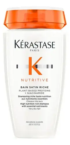 Shampoo Kérastase Nutritive Bain Satin Riche Cabelos Secos 250ml