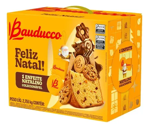 Cesta De Natal Bauducco G
