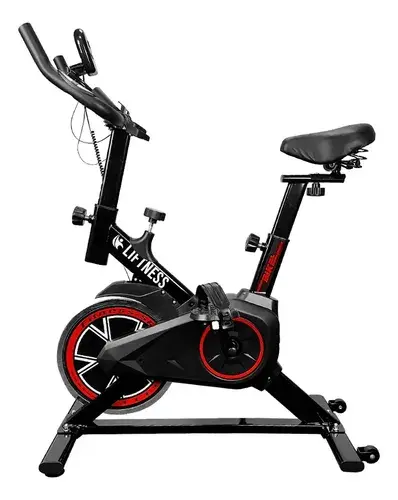 Liftness Bicicleta Ergométrica Spinning Profissional 120kg Silenciosa