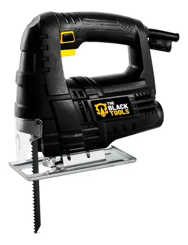 Serra Tico Tico Profissional 500w 3000 Gpm Lâmina E Protetor Bst500 The Black Tools