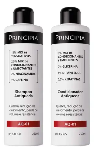 Kit Shampoo E Condicionador Antiqueda Aq-01