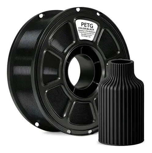 Filamento Petg 1,75mm 1kg Para Impressora 3d Branco Ou Preto