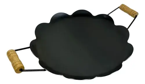 Disco De Arado Tacho Arredondada Bifeteira Grande Aço 41cm