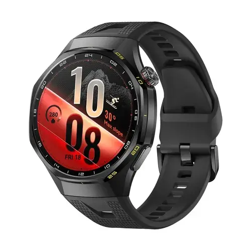 HUAWEI WATCH GT 7 Pro 46mm Smart Watch, Bateria de até 21 dias, Caixa em liga de titânio e bisel em cerâmica nano-tech, ECG, Monitoramento da Frequência Cardíaca, Golfe, Ciclismo, Preto