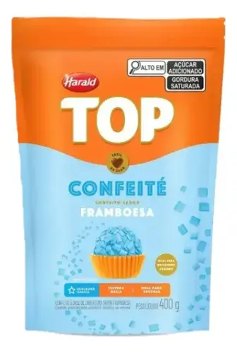 Granulado Top Confeité Framboesa 400g Harald