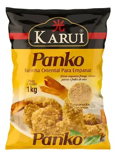 Farinha Panko Karui Oriental 1kg - Contém Glúten